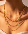3 Layered Snake Chain Necklace