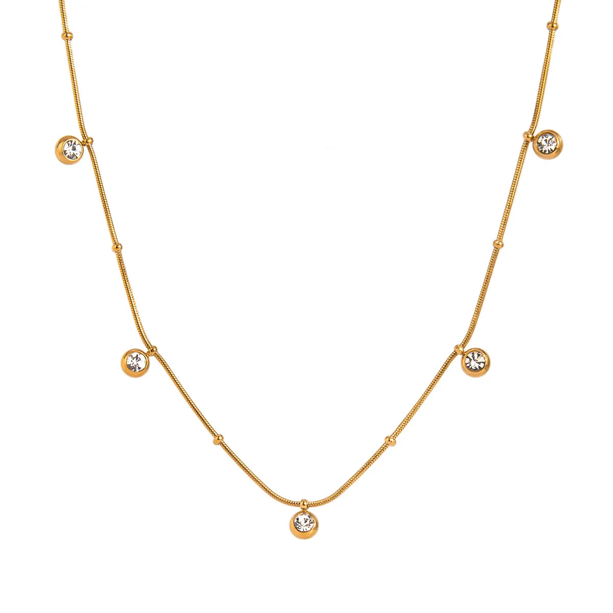 Elegant Zirconia Necklace