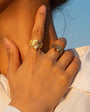 Star Pearl Hanging Resizable Ring