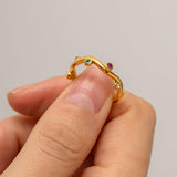 Judy Multi-Color Resizable Ring