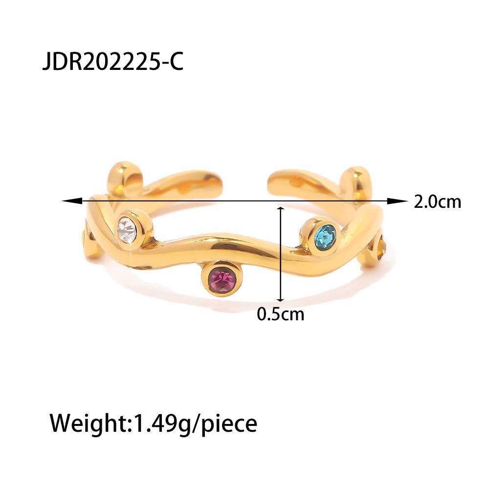 Judy Multi-Color Resizable Ring