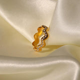 Mullai Wavy Ring