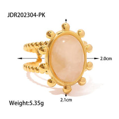 Vintage Pink Resizable Ring