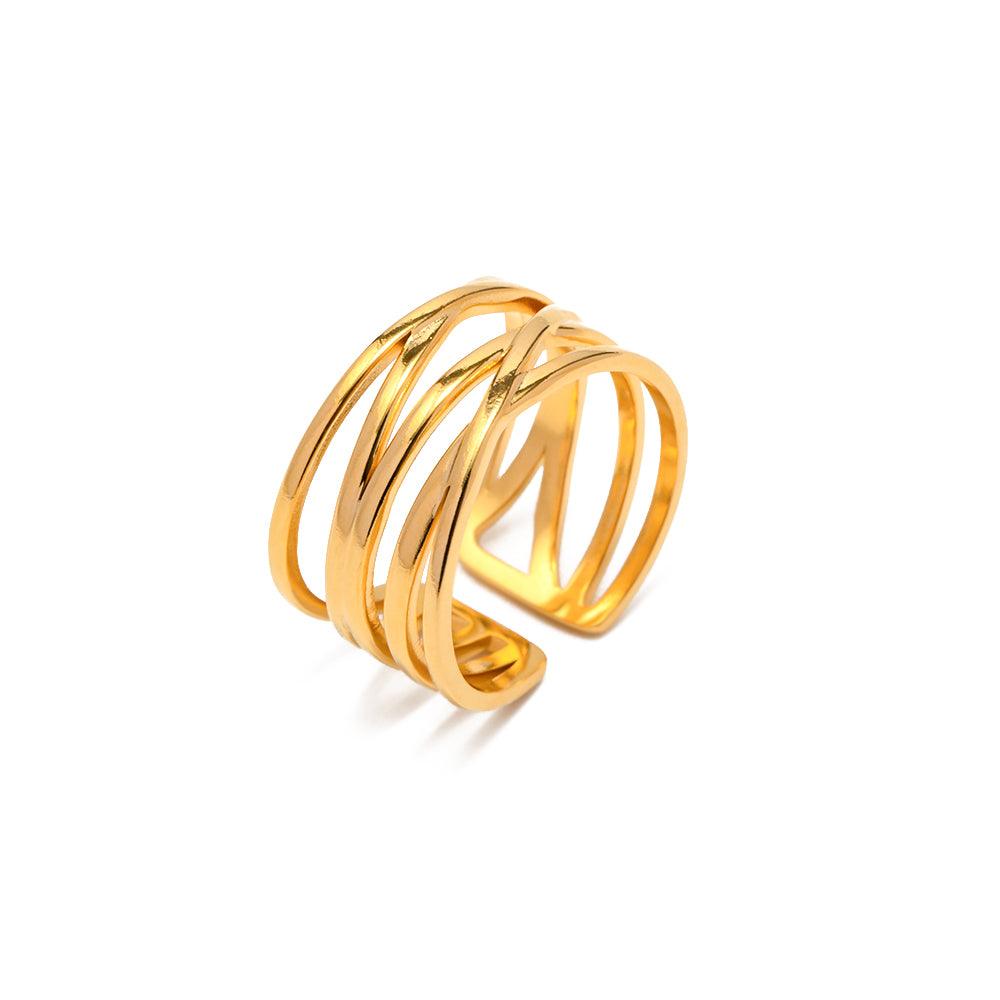 Aditi Layered Resizable Ring