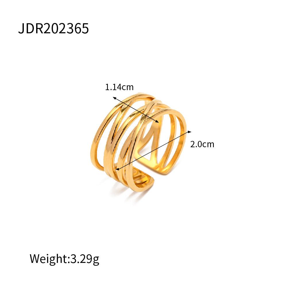 Aditi Layered Resizable Ring