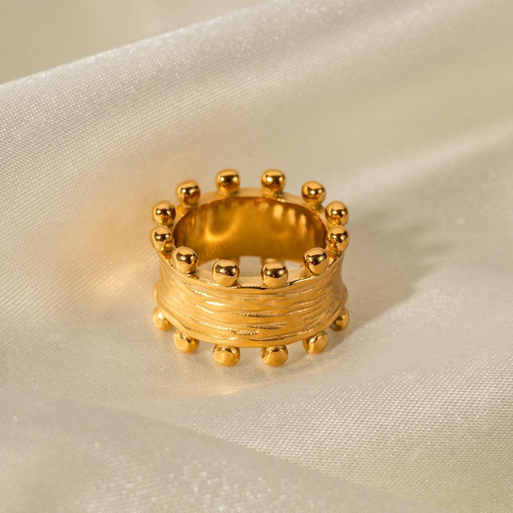 Crown Statement Ring