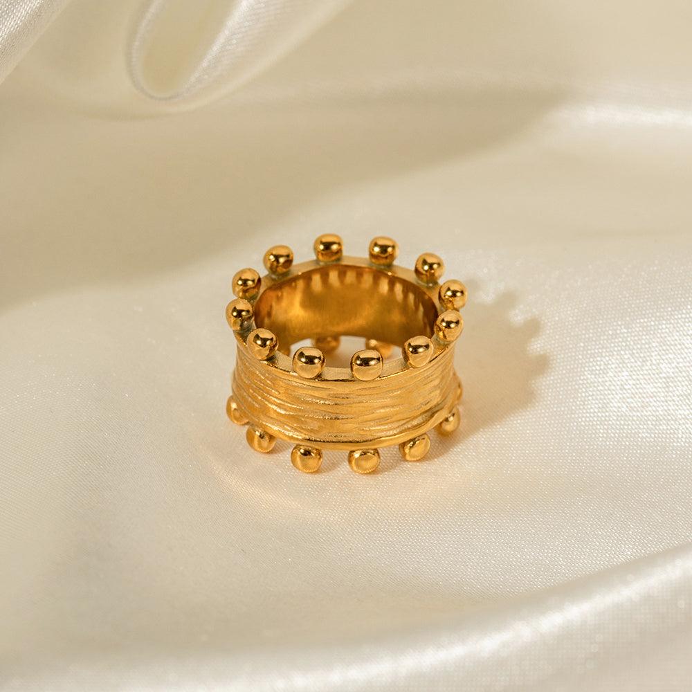 Crown Statement Ring