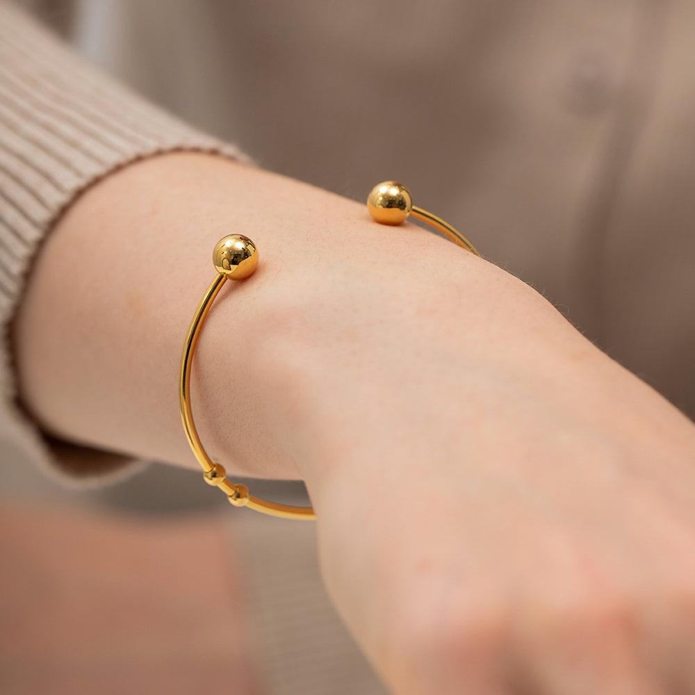 Orb Bead Kada Bangle