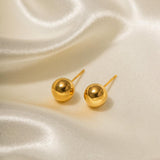 Dainty Orb Pin Earring