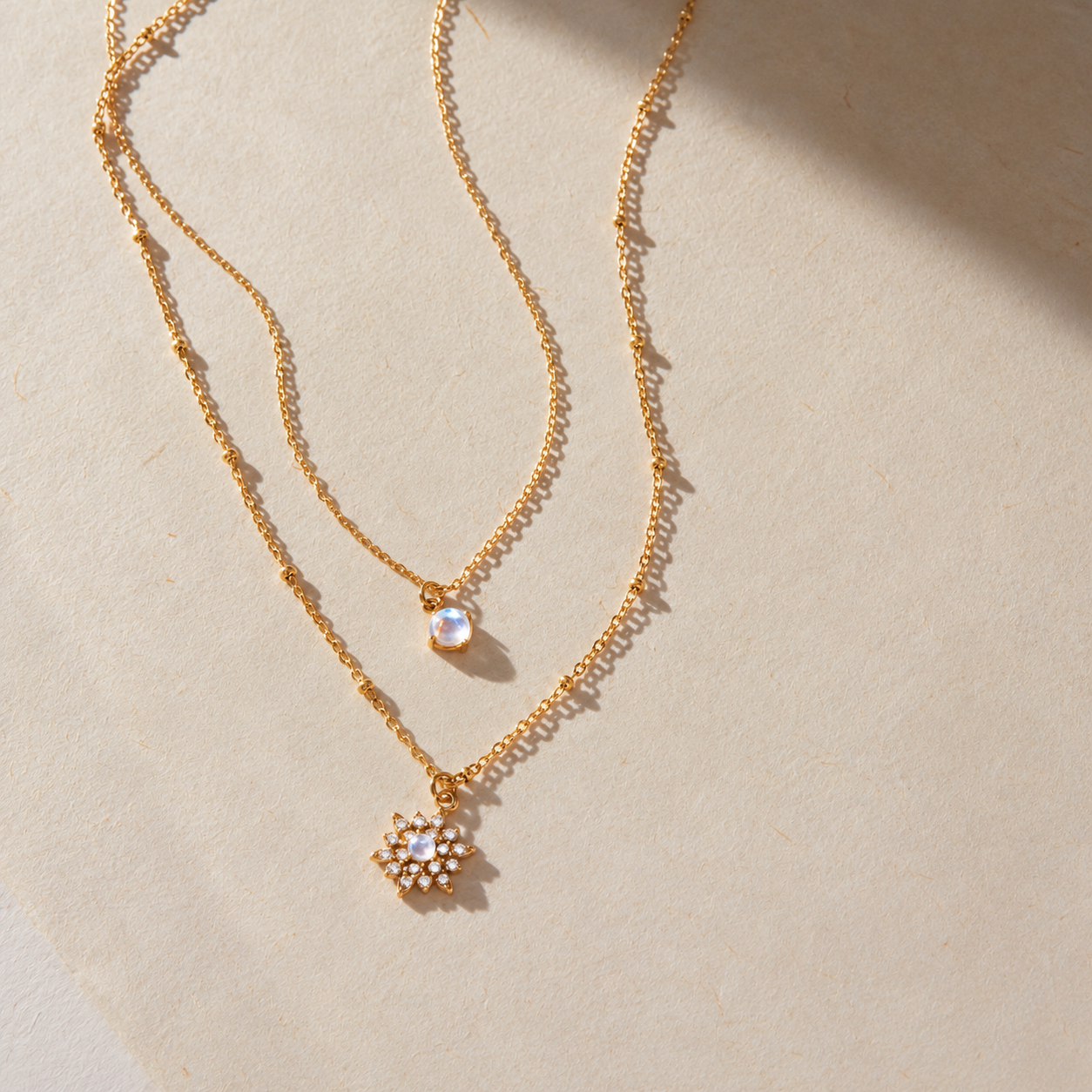 Zia Star Layered Necklace