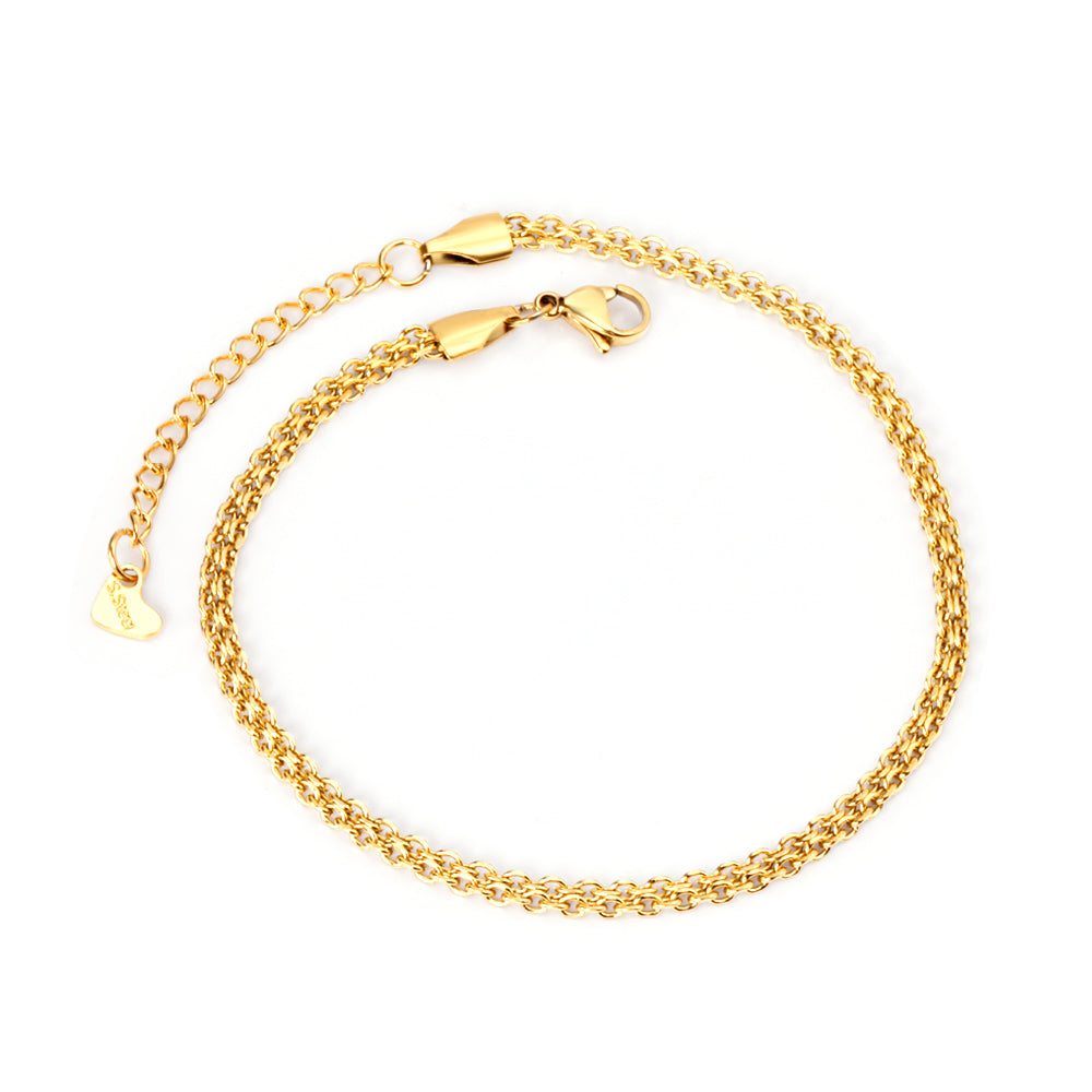 Aura Twin Anklet