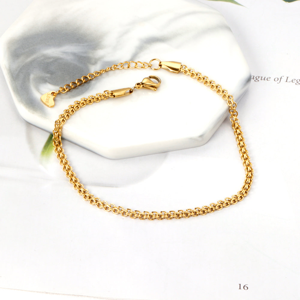 Aura Twin Anklet