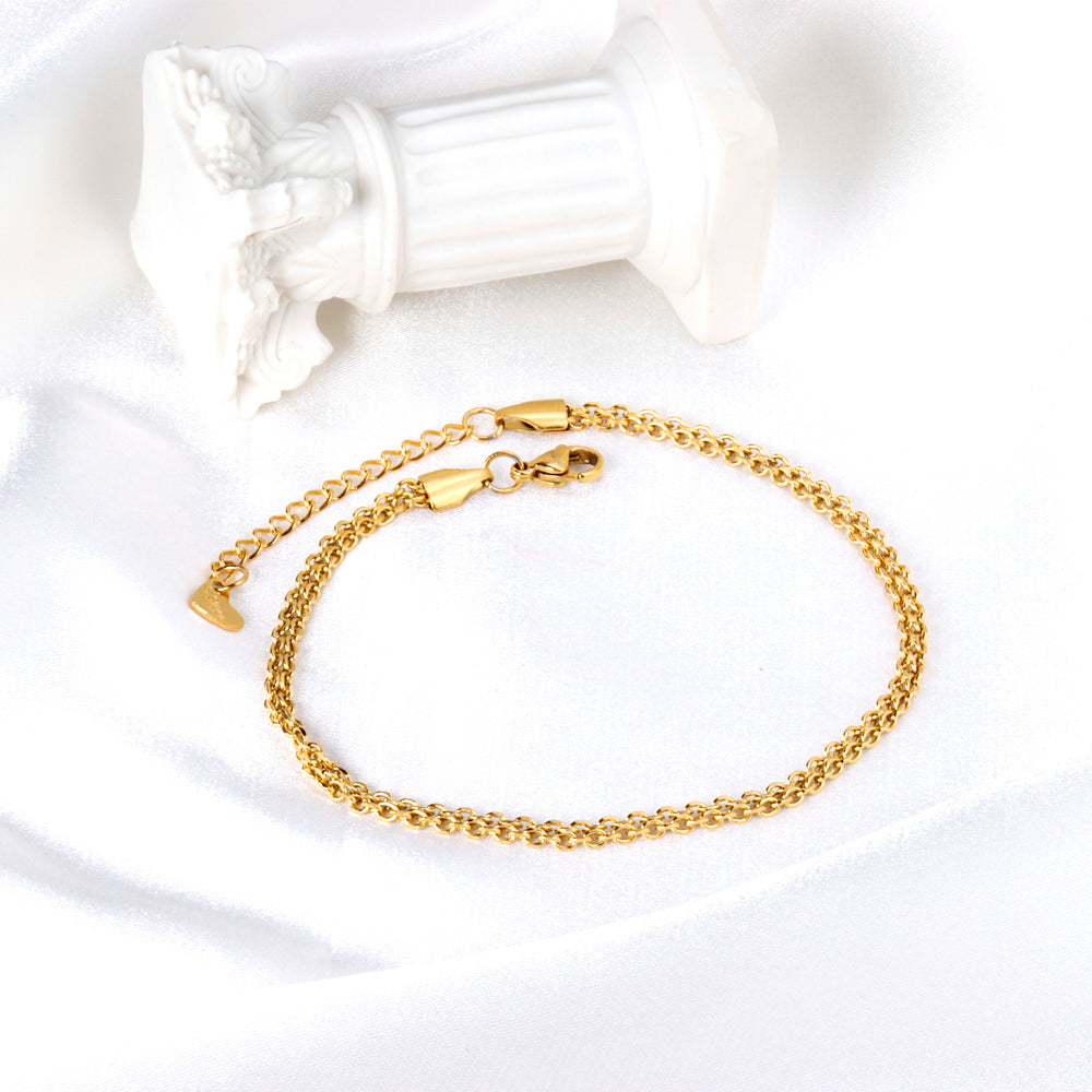 Aura Twin Anklet