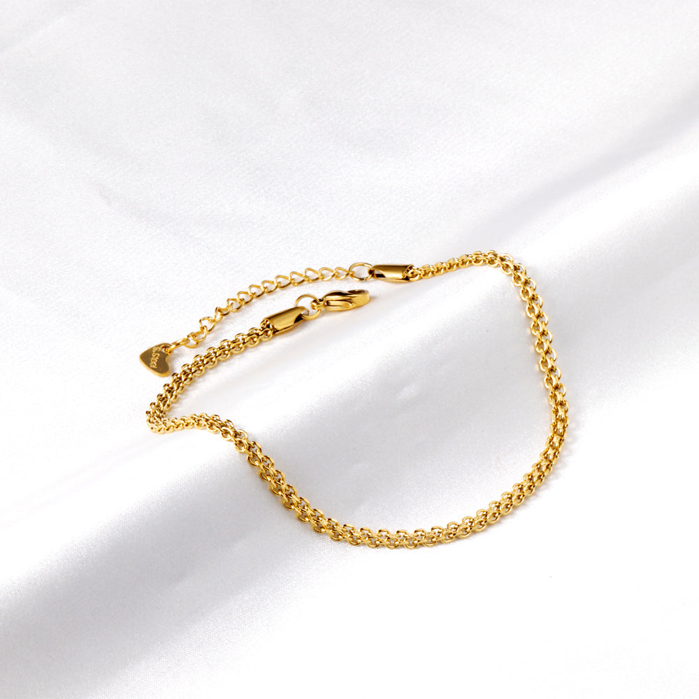 Aura Twin Anklet