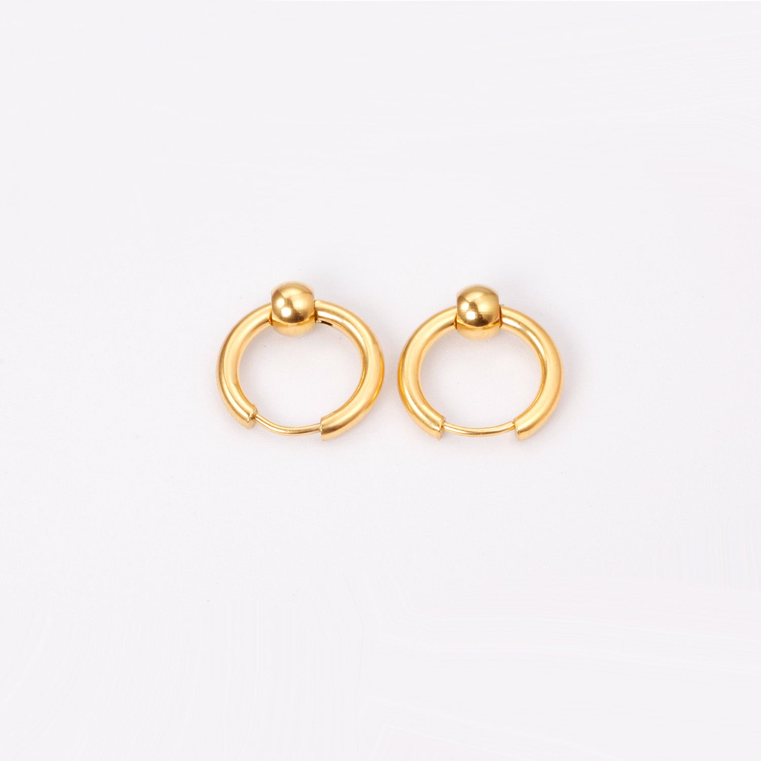 Bolt Hoop Earring
