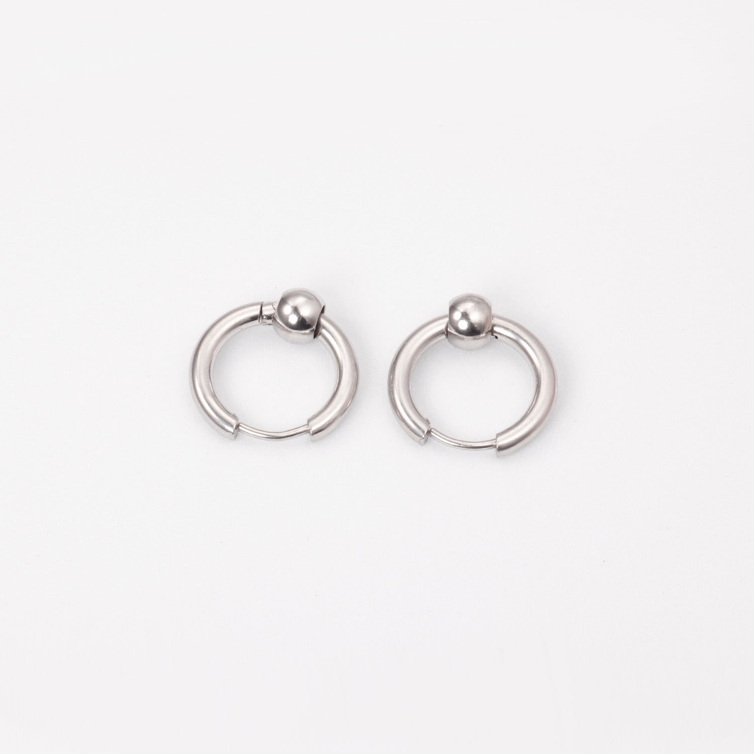 Bolt Hoop Earring - S