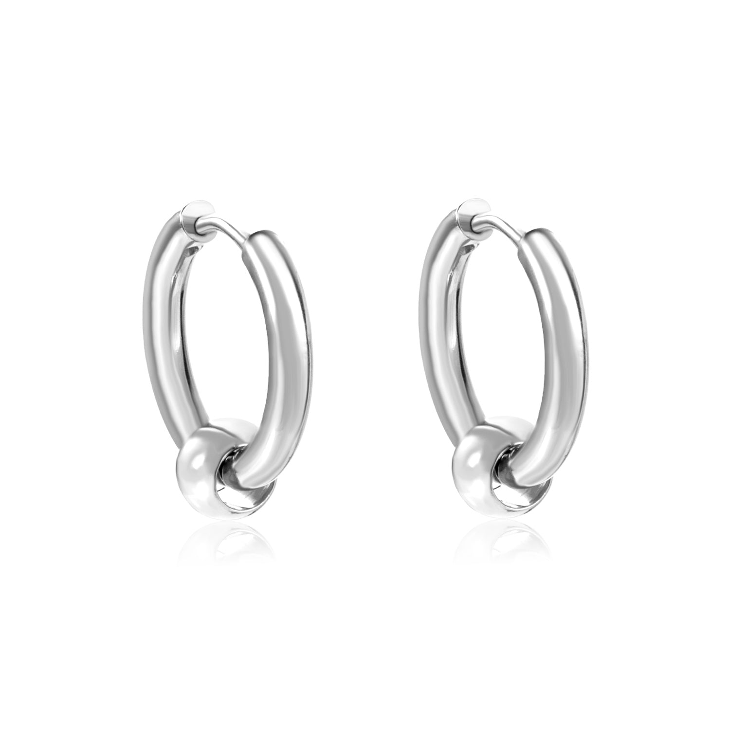 Bolt Hoop Earring - S