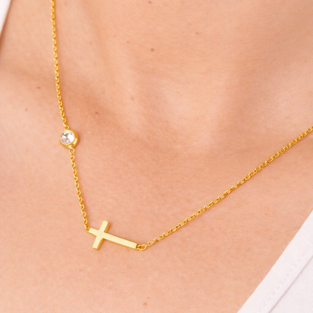 Serenity Cross Necklace