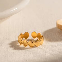 Sea Shell Resizable Ring