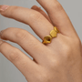 Sea Shell Resizable Ring