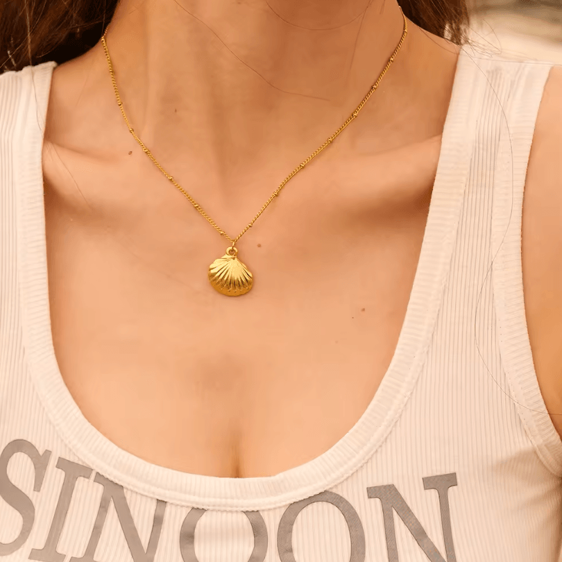 Sea shell Bead Necklace
