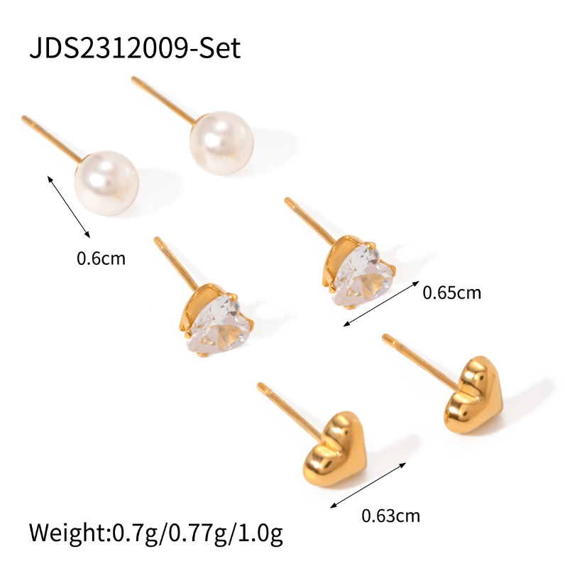 3 Earring Set - Celestial