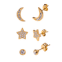 3 Earring Set - Celestial