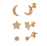 3 Earring Set - Celestial