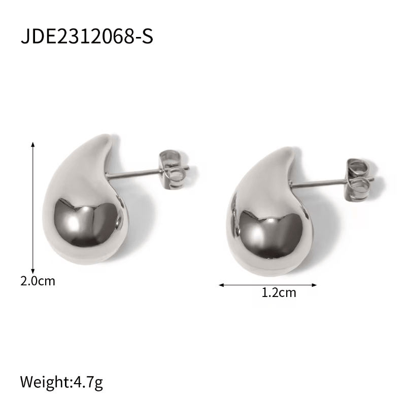 Tiny Water Drop Earring