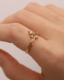 Tiara Zirconia Resizable Ring