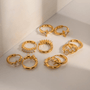 Sparkle Huggie Hoop Earring