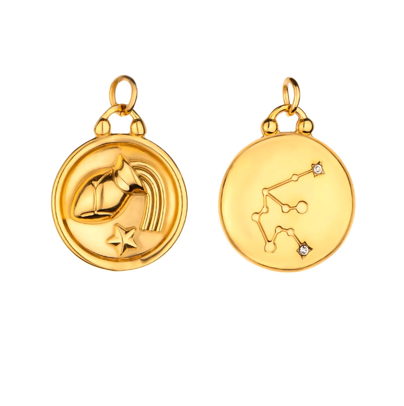 Zodiac Constellation Duo 2 in 1 Charm