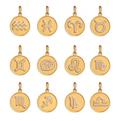 DIY Zodiac Alphabet Letter Birthday Charm/Pendant