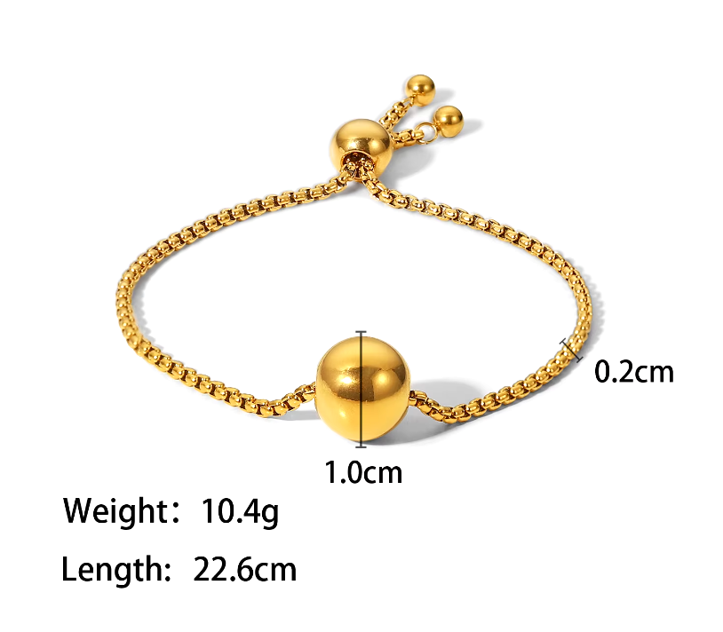 Orb Pull Adjustable Bracelet