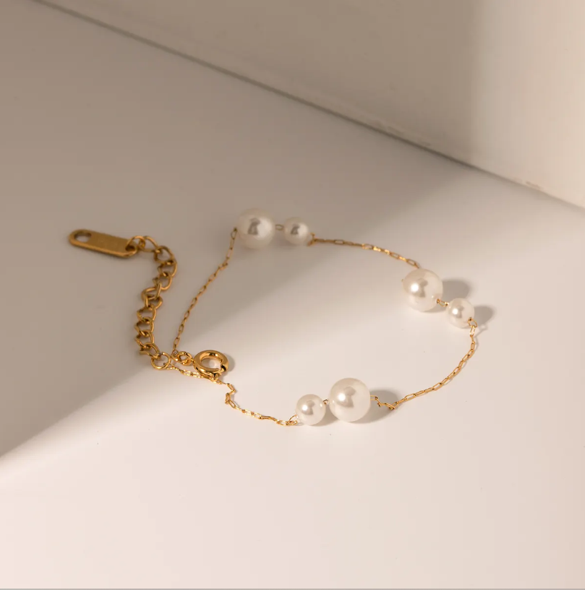 Twin Pearl Bracelet