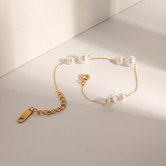 Twin Pearl Bracelet