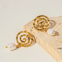 Chakra Pearl Earring