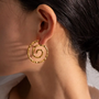 Chakra Hoop Earring