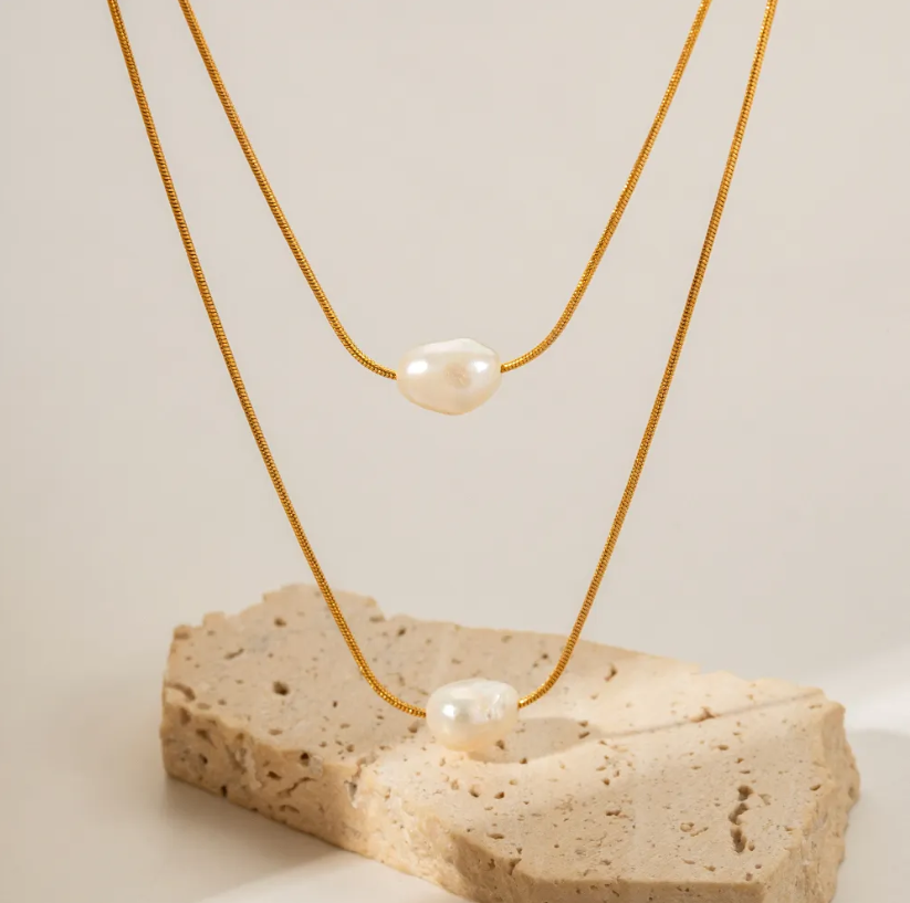 Pearl Layered Necklace