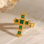 Cross Statement Resizable Ring
