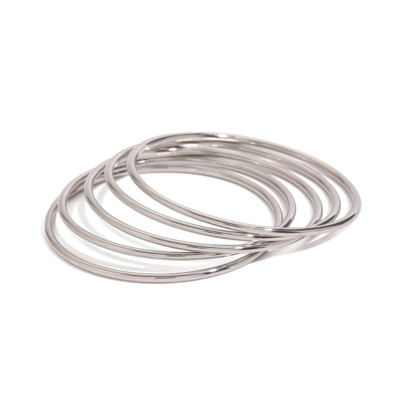 Thin Plain Shiny Bangle