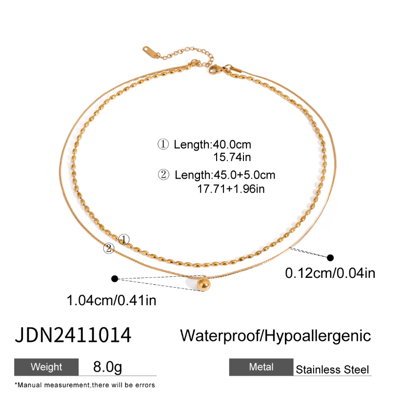 Orb Layered Necklace