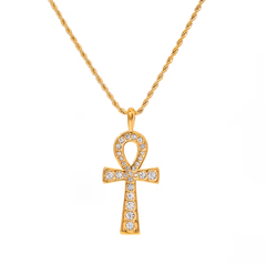 Cross Chunky 20 inch Necklace