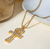 Cross Chunky 20 inch Necklace