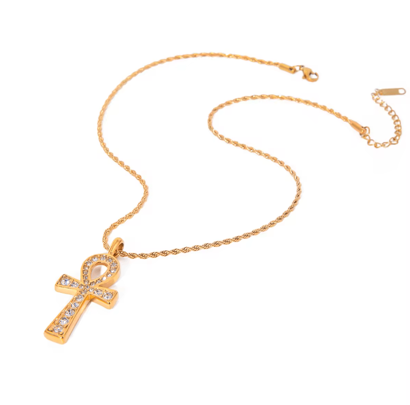 Cross Chunky 20 inch Necklace