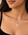Engravable Zodiac Necklace - Silver