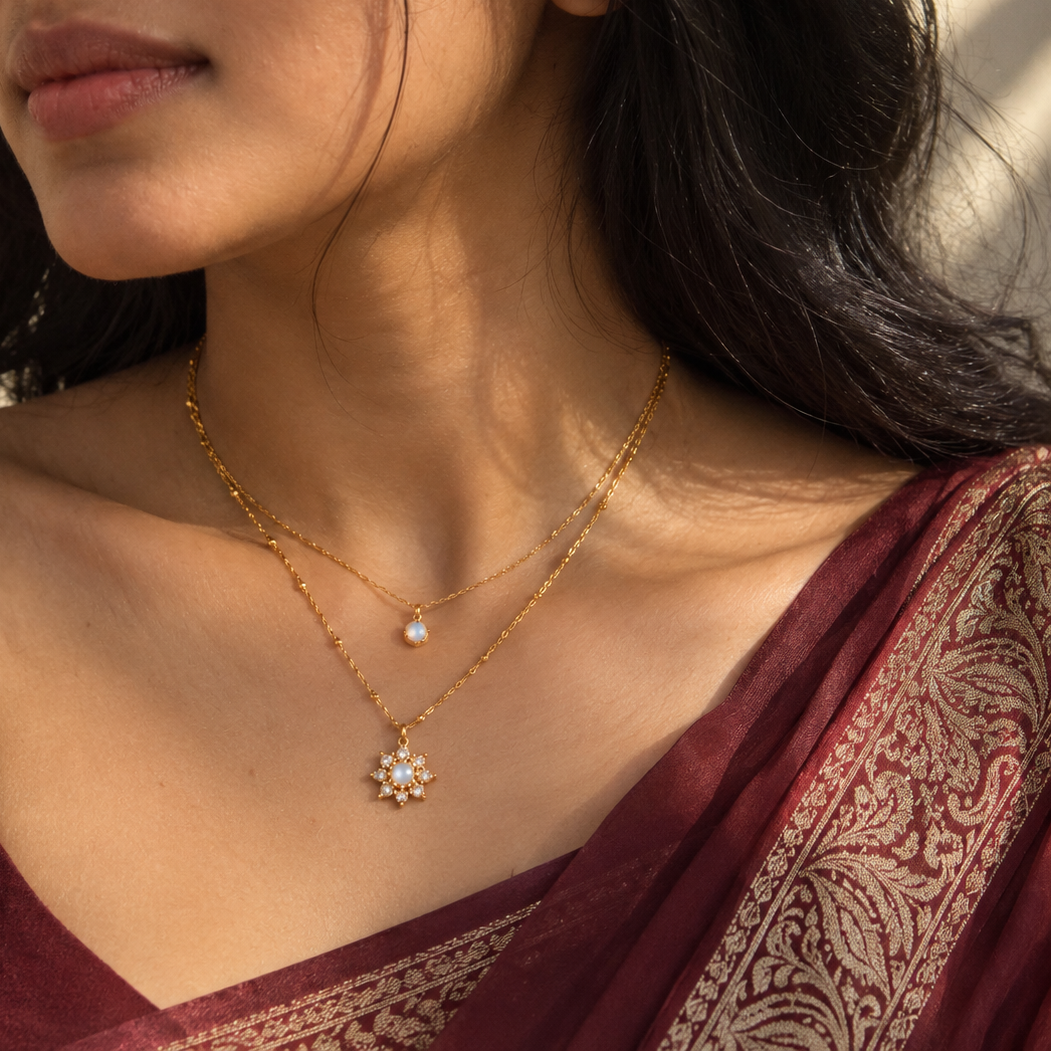 Zia Star Layered Necklace