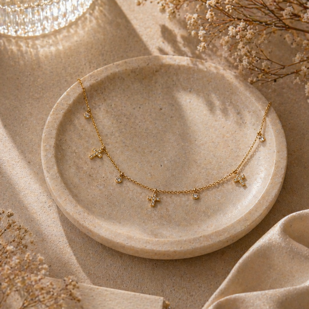 18kt plated Gold necklace