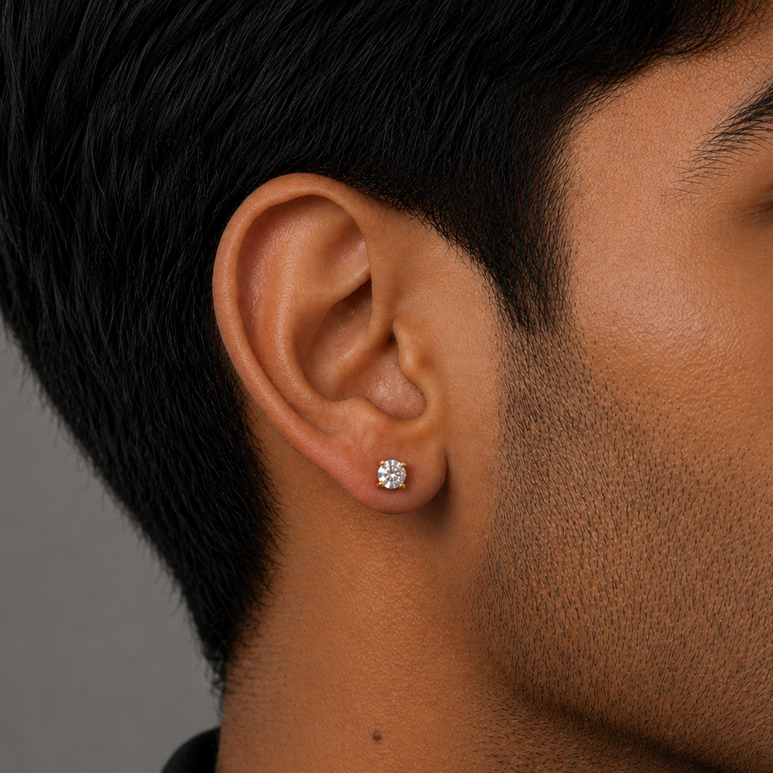 Diamond Stud Earring - 5 MM