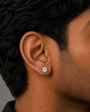 Diamond Stud Earring - 6 MM